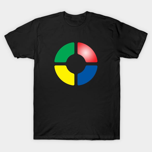 70s Electronic Memory Game T-Shirt by GloopTrekker